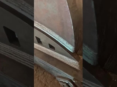 100 мм толщины экскаватор скальный разрывник Q355B сильный укрепленный доска разрывник