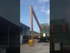 Устойчивый универсальный экскаватор с длинной передней частью с одной конфигурацией связи Q345B Q690D