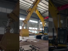 Высокопроизводительный экскаватор с телескопической рукой с 1.5cbm Clamshell Bucket сертифицирован CE