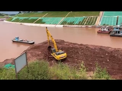 Q690D стальной экскаватор длинный бум 50 футов